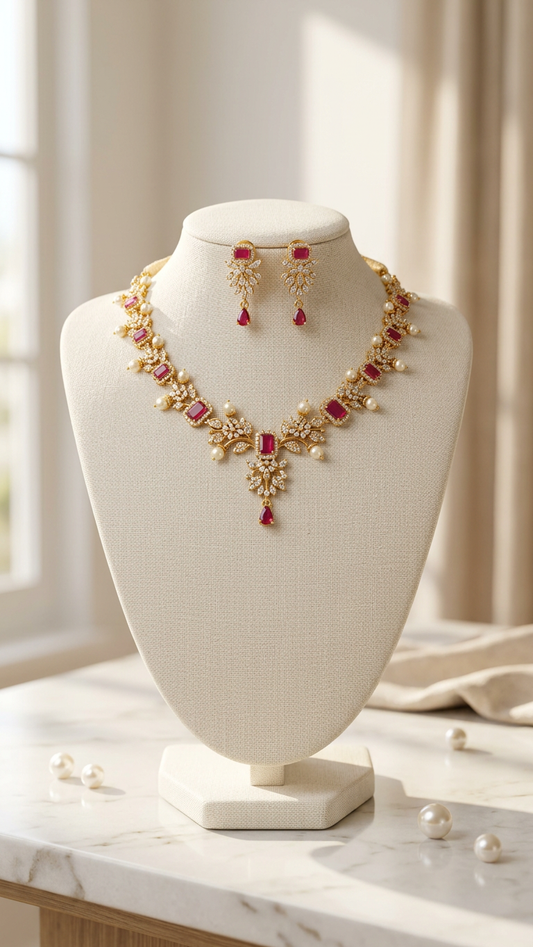 AD Stone Choker Set