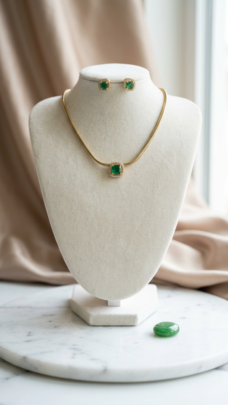 AD Stone Choker Set