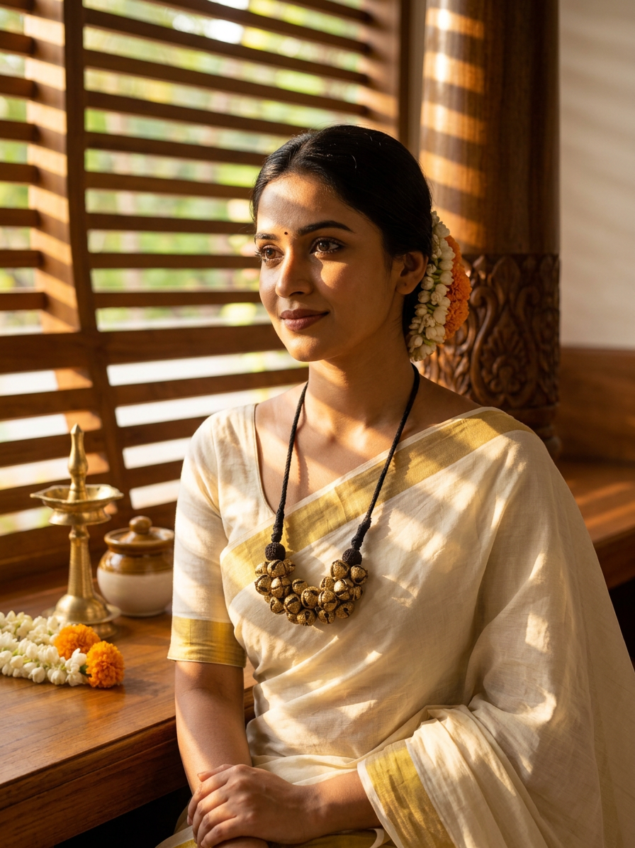 Handmade Chilanka Necklace Set
