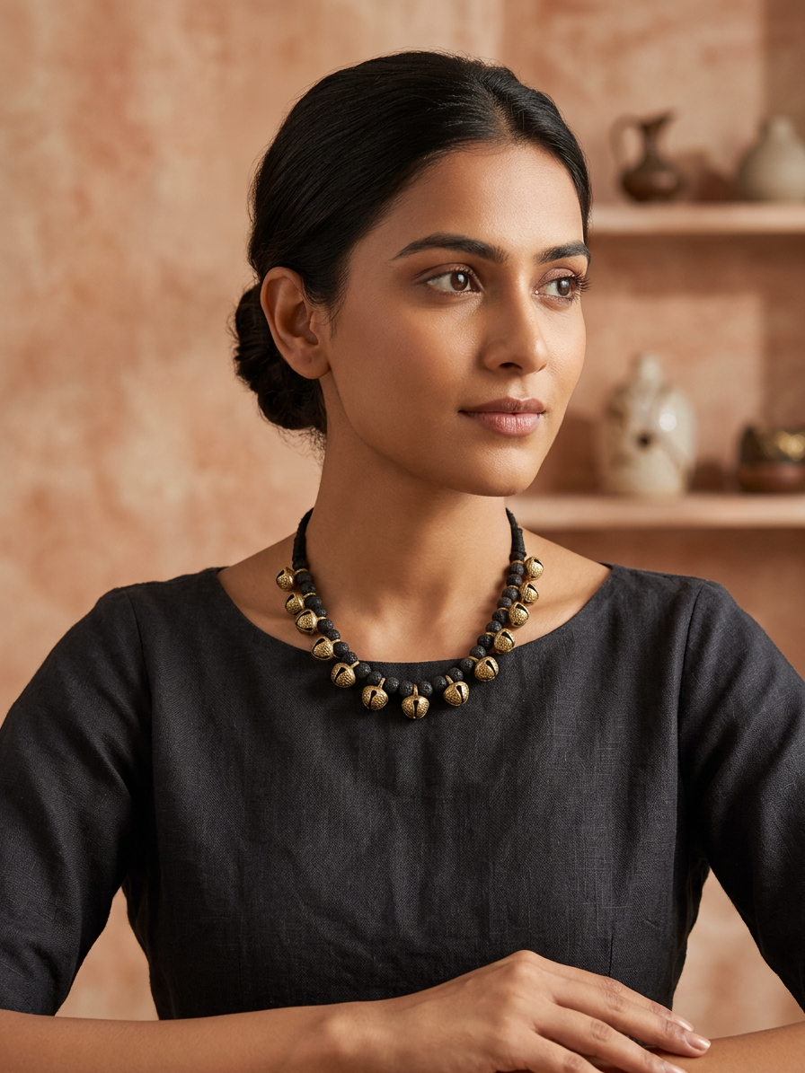 Handmade Chilanka Necklace Set