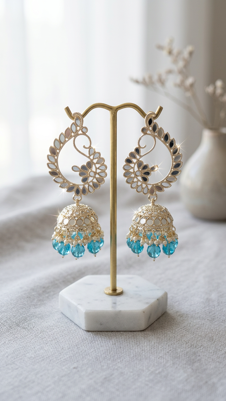 Glass Jhumka