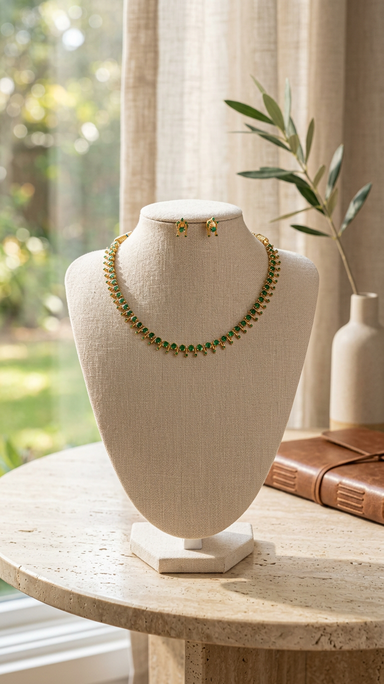 AD Stone Choker Set