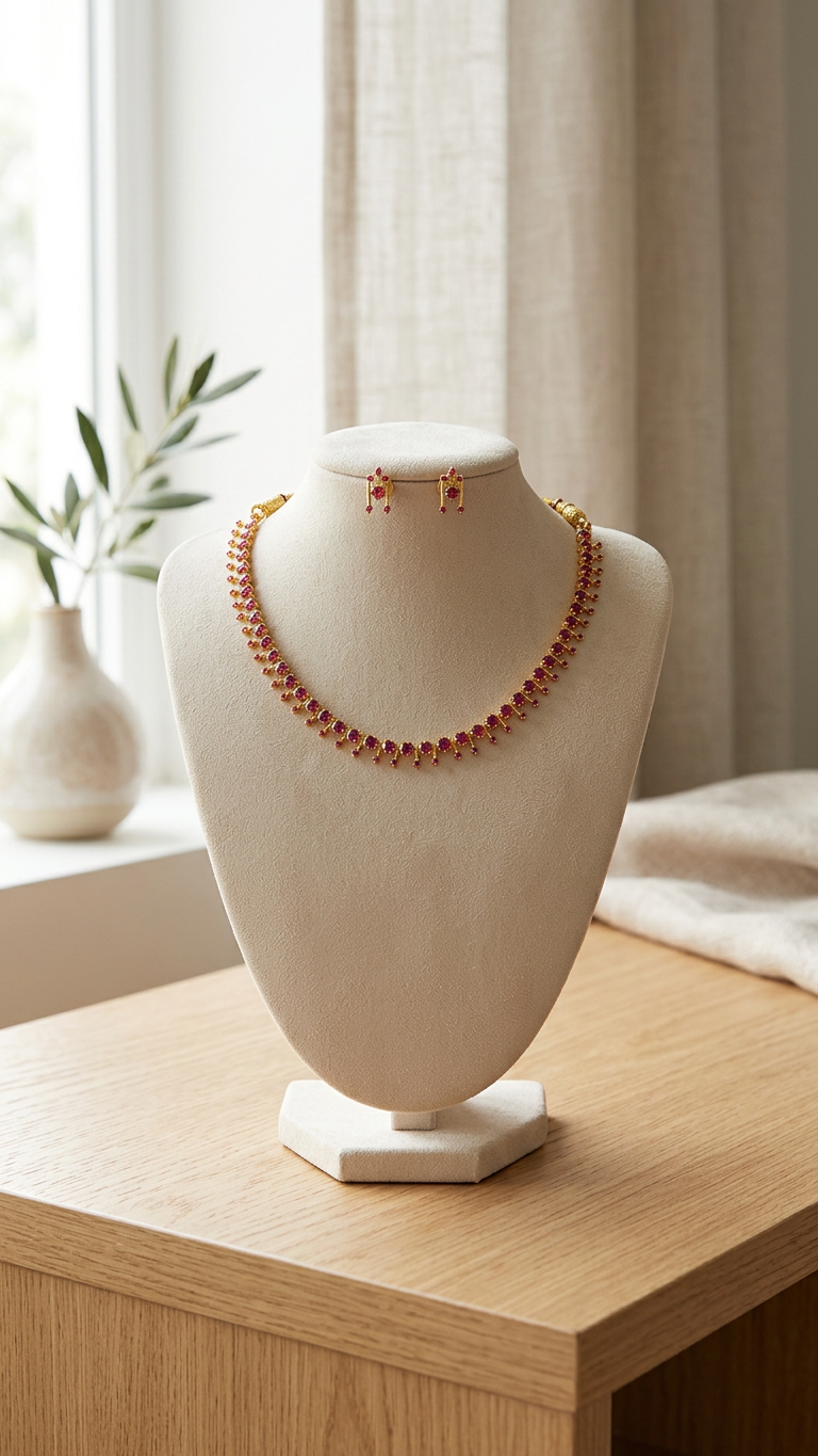 AD Stone Choker Set