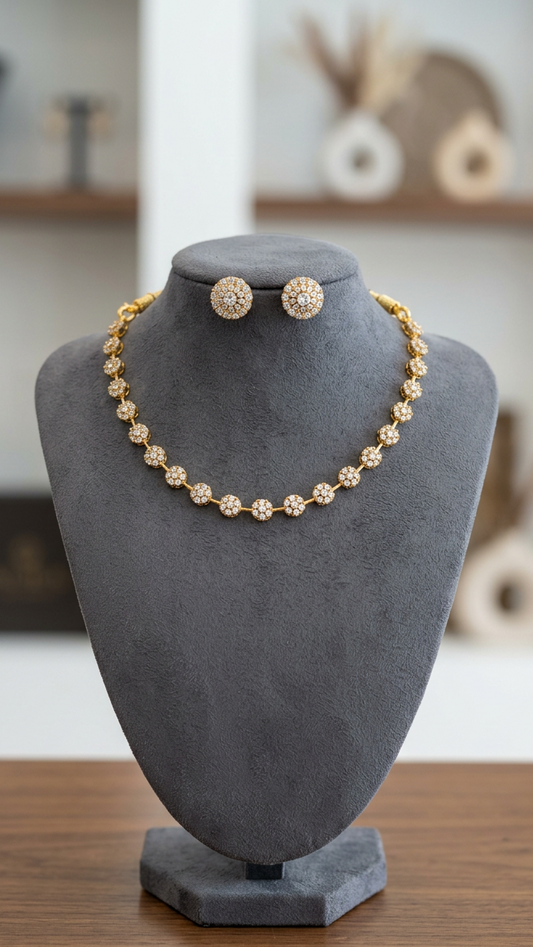 AD Stone Choker Set