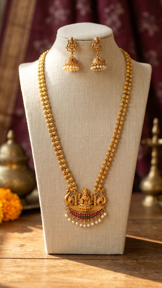 Lakshmi Long Necklace set