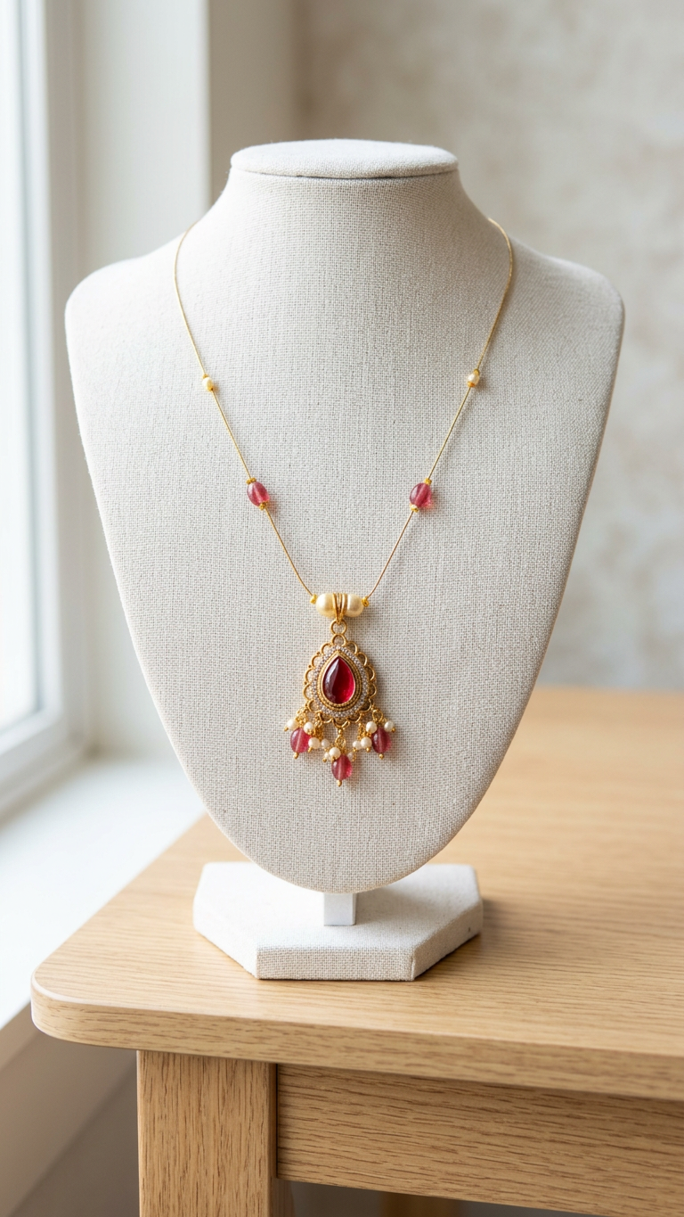 Invisible chain Necklace