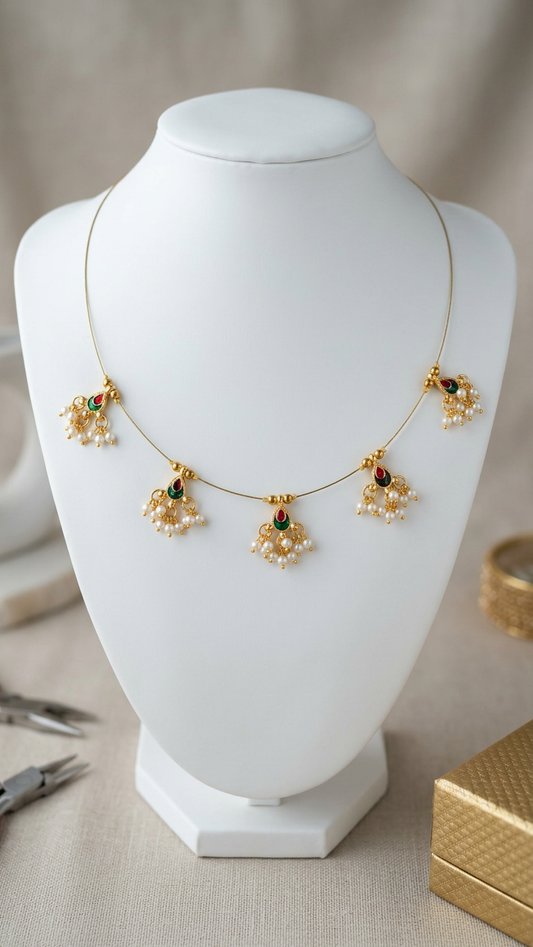 Reversible Invisible chain Necklace