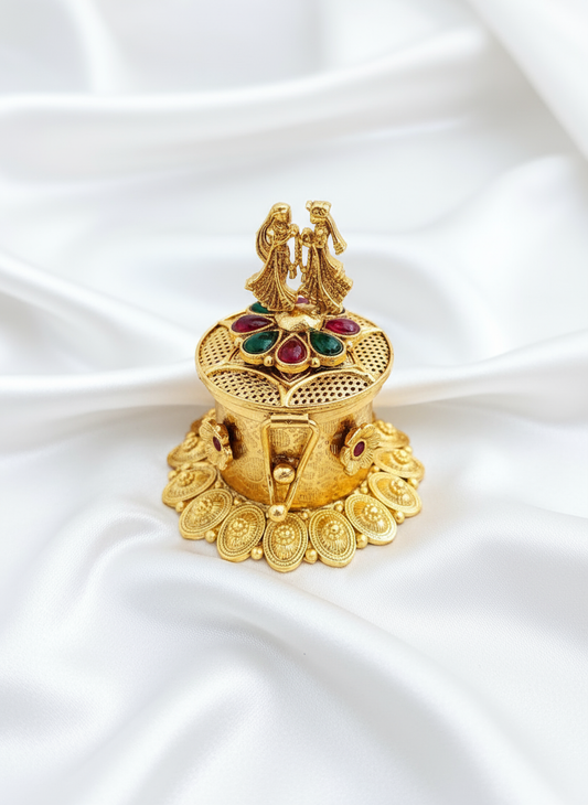 Radha Krishna Sindoor Box