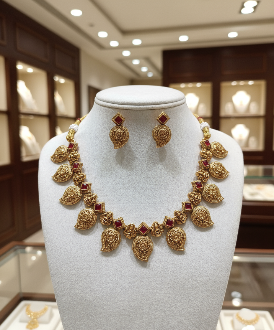 Golden Grace Set Necklace Set