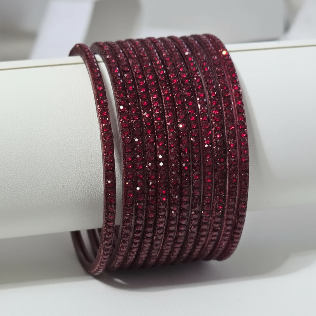 Coloured Bangles – Set of 12