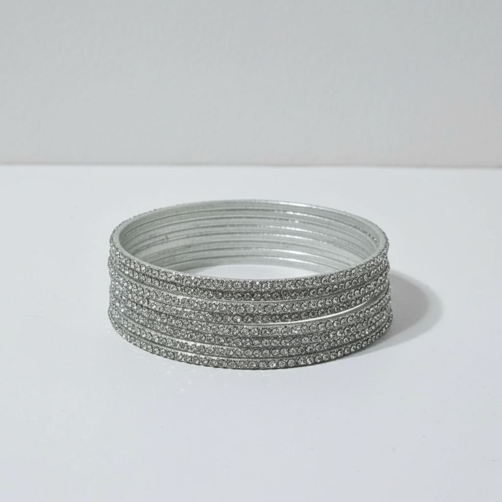 Coloured Bangles – Set of 12