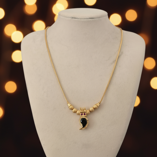 Gold Plated Palaka Pendant Necklace