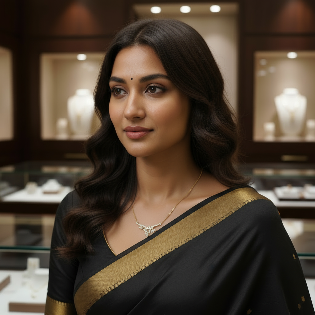 Gold Plated  Pendant Necklace