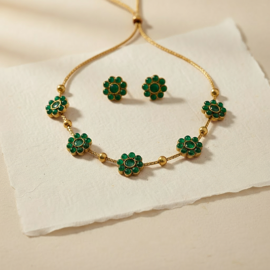 Blossom Necklace Set