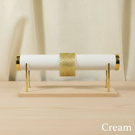 Raindrop Bangles - Cream (Set of 12)