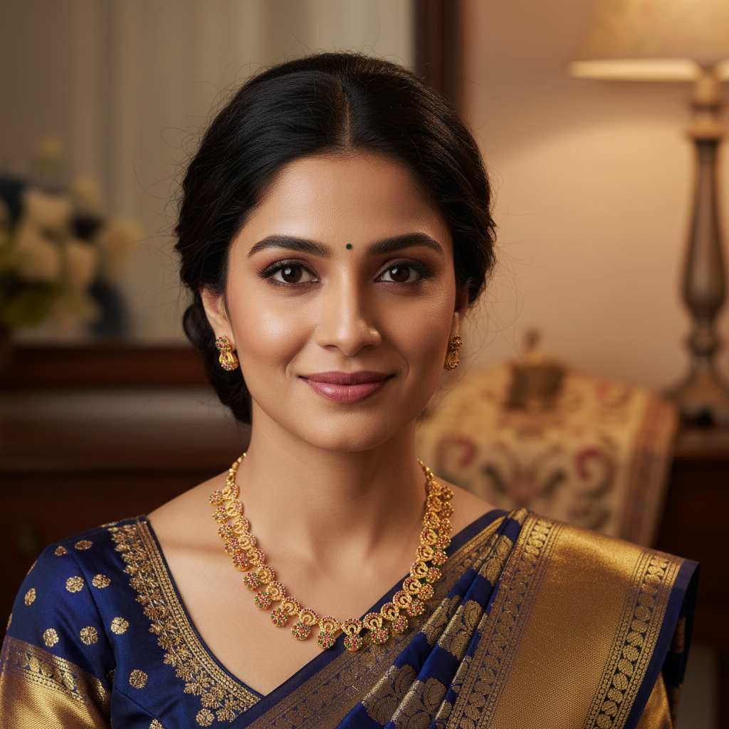 Gold Plated Necklace set