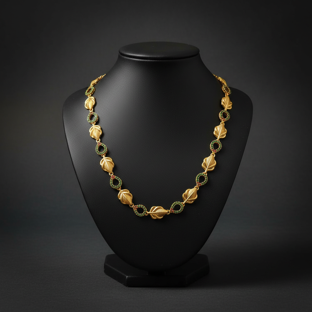 Gold Plated Necklace set