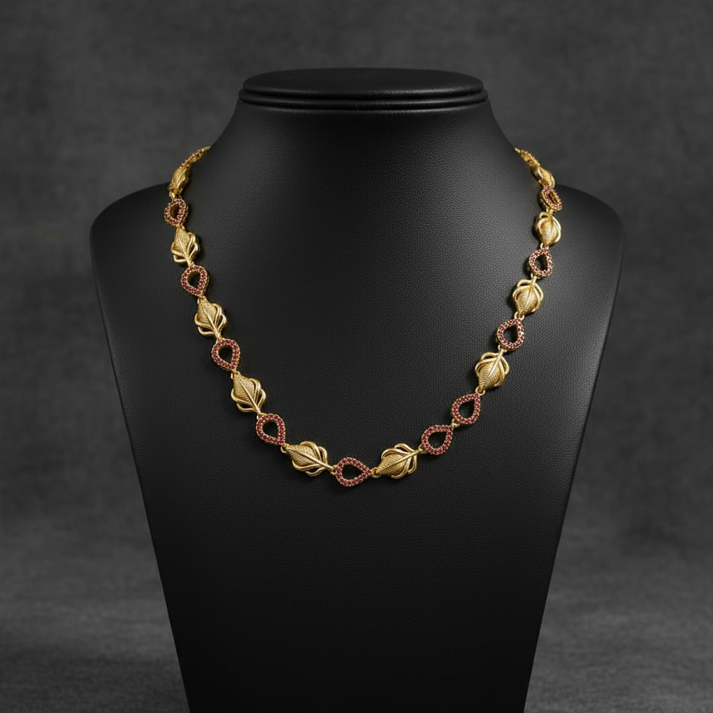 Gold Plated Necklace set
