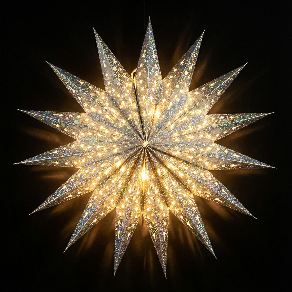 Christmas star (Silver)