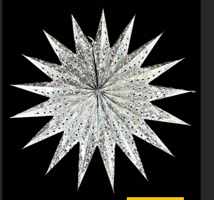 Christmas star (Silver)