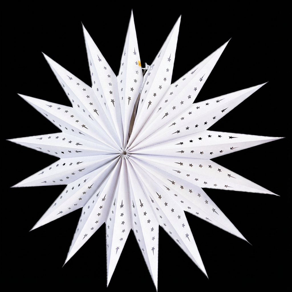 Christmas star (White)