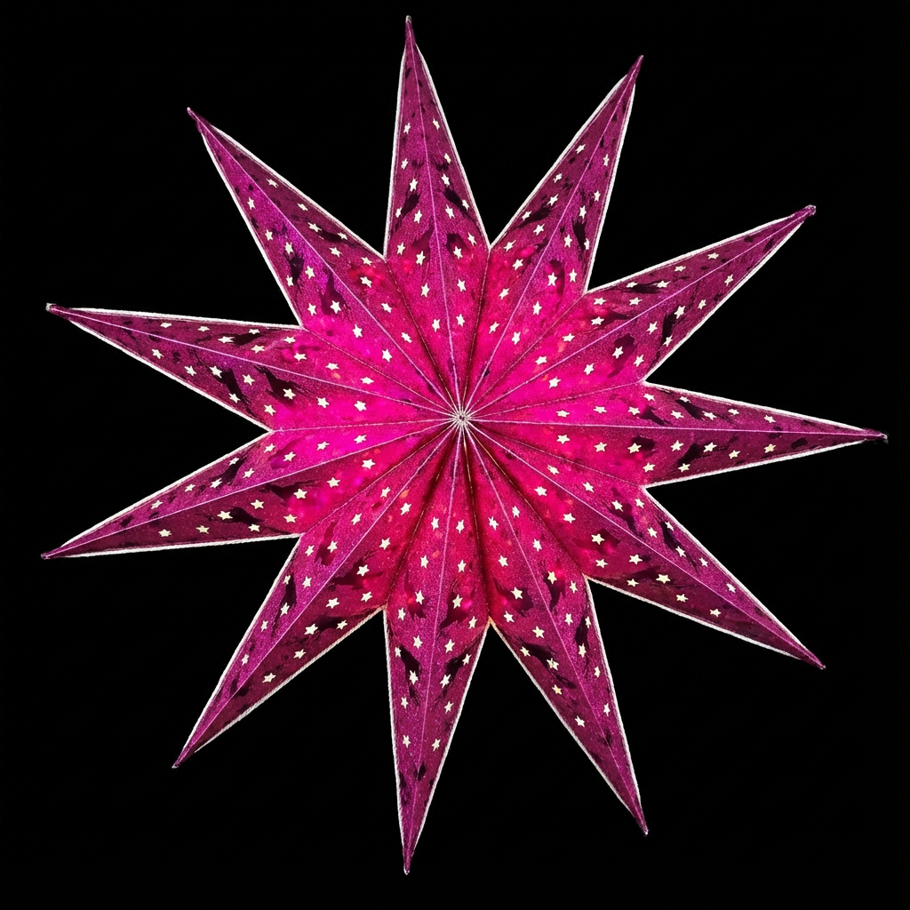 Christmas star (Pink)