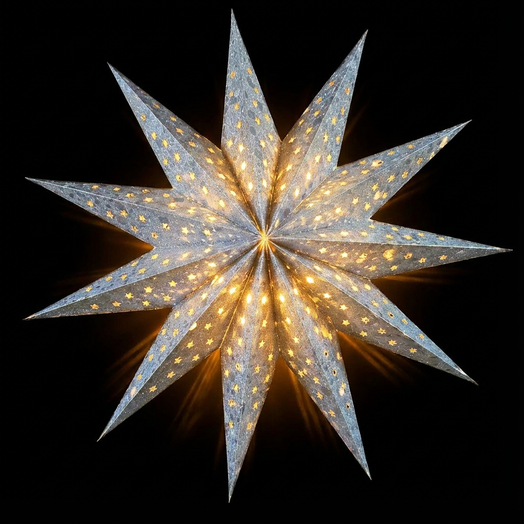 Christmas star (Silver)
