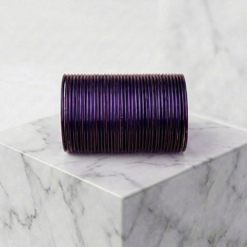 Plain Glass Bangles (set of 12)