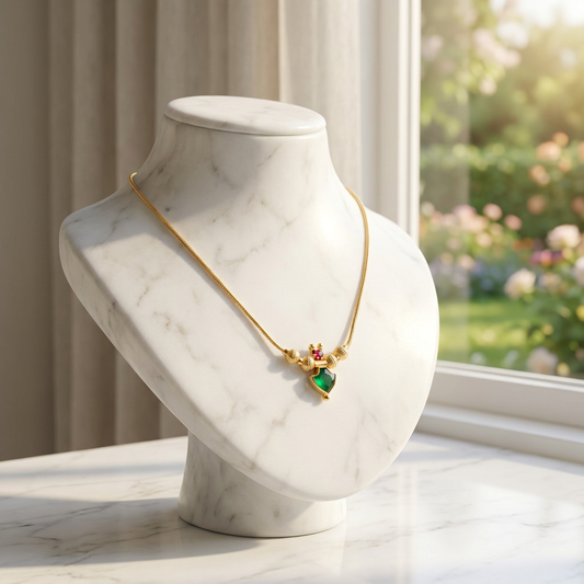 Gold plated Palaka Pendant Necklace