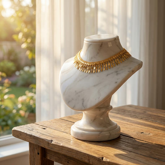 Gold plated Ilakathali choker Necklace