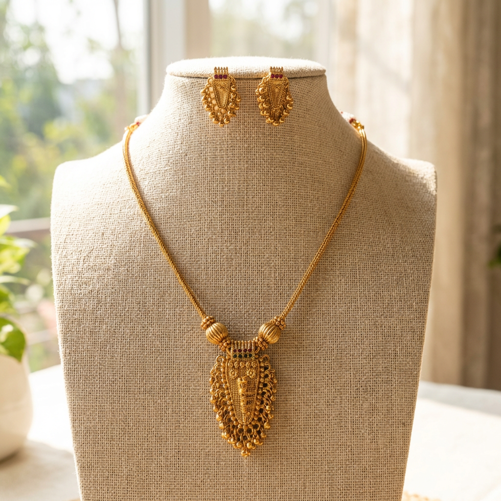 Nettipattam Necklace set