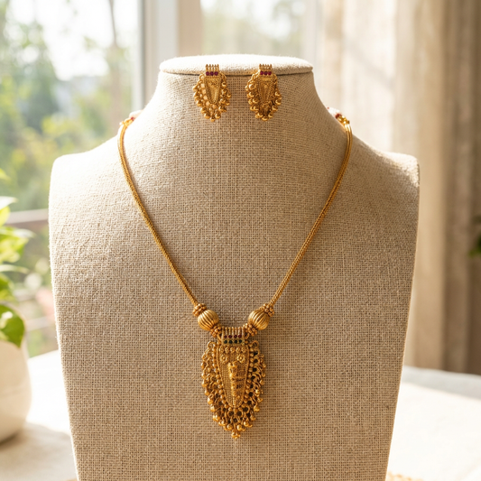 Nettipattam Necklace set