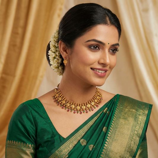 Layered Choker Necklace set