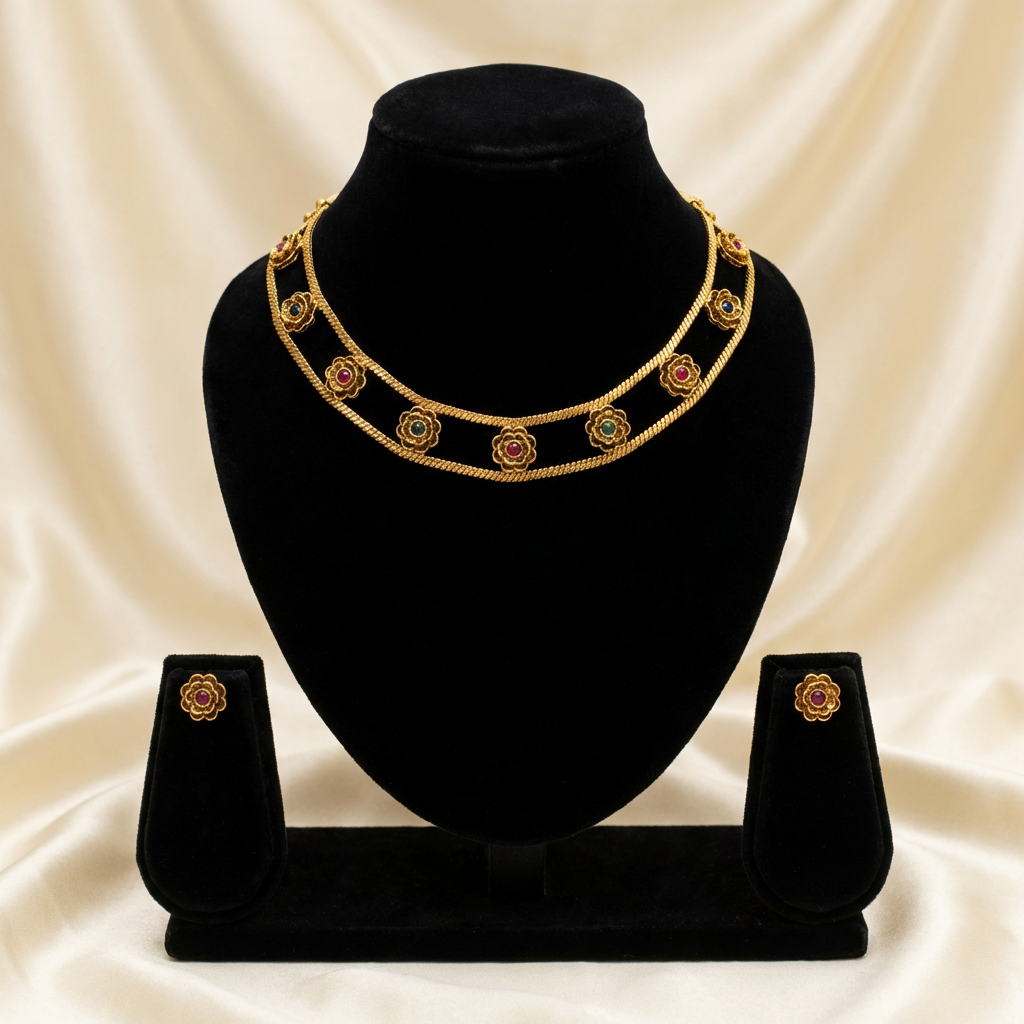 Choker Necklace set