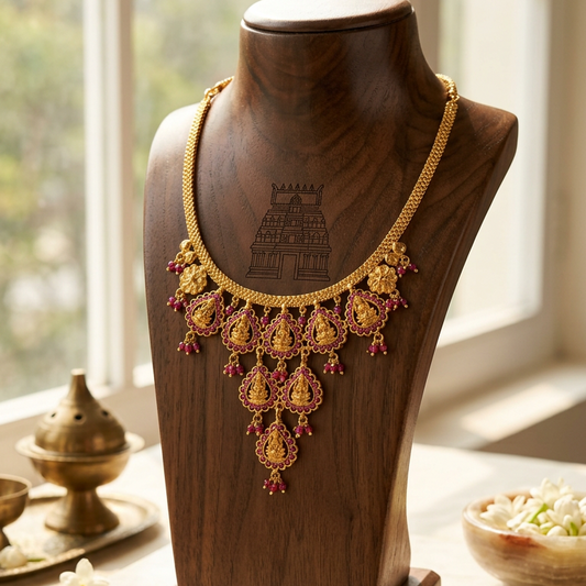 Gold Plated traditional Necklace