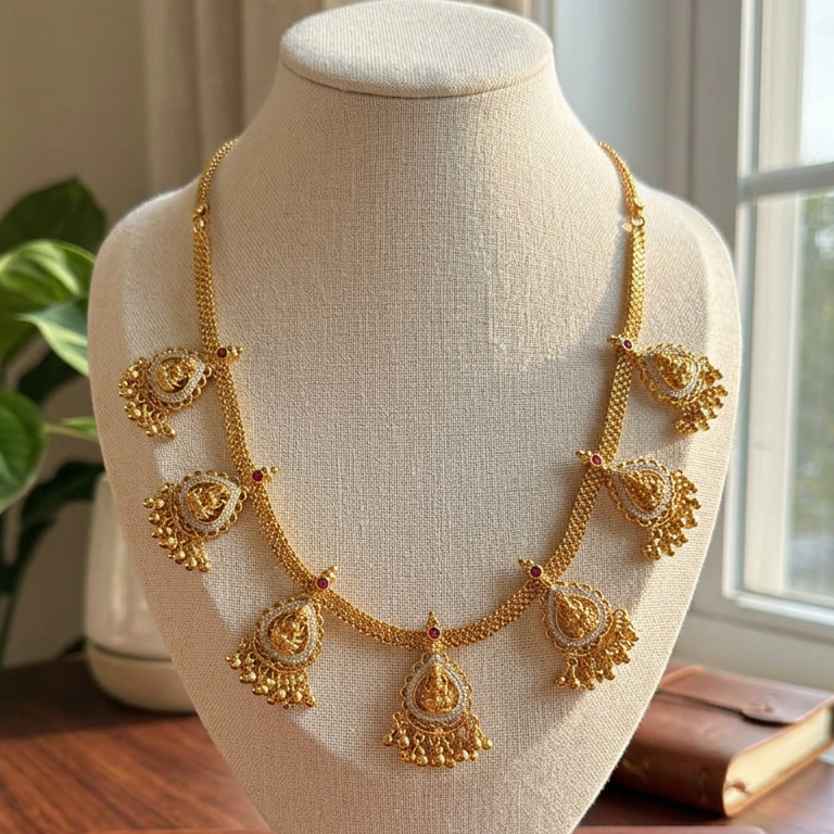 Gold Plated traditional Necklace