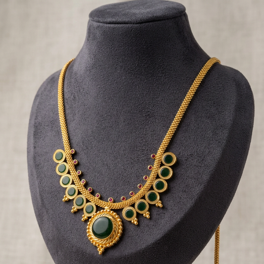 Gold Plated traditional Palaka Necklace