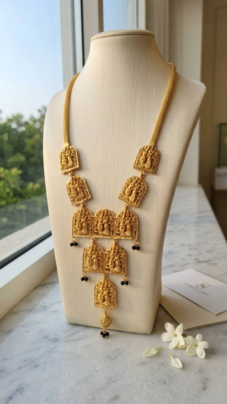 Gold Plated traditional Necklace