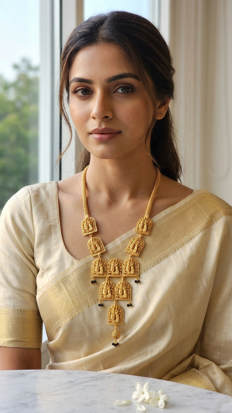 Gold Plated traditional Necklace