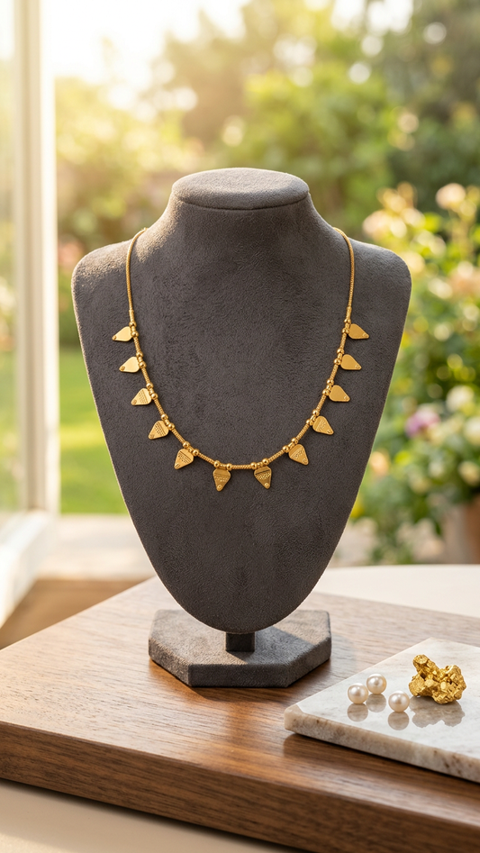Gold Plated Thalikootam Necklace