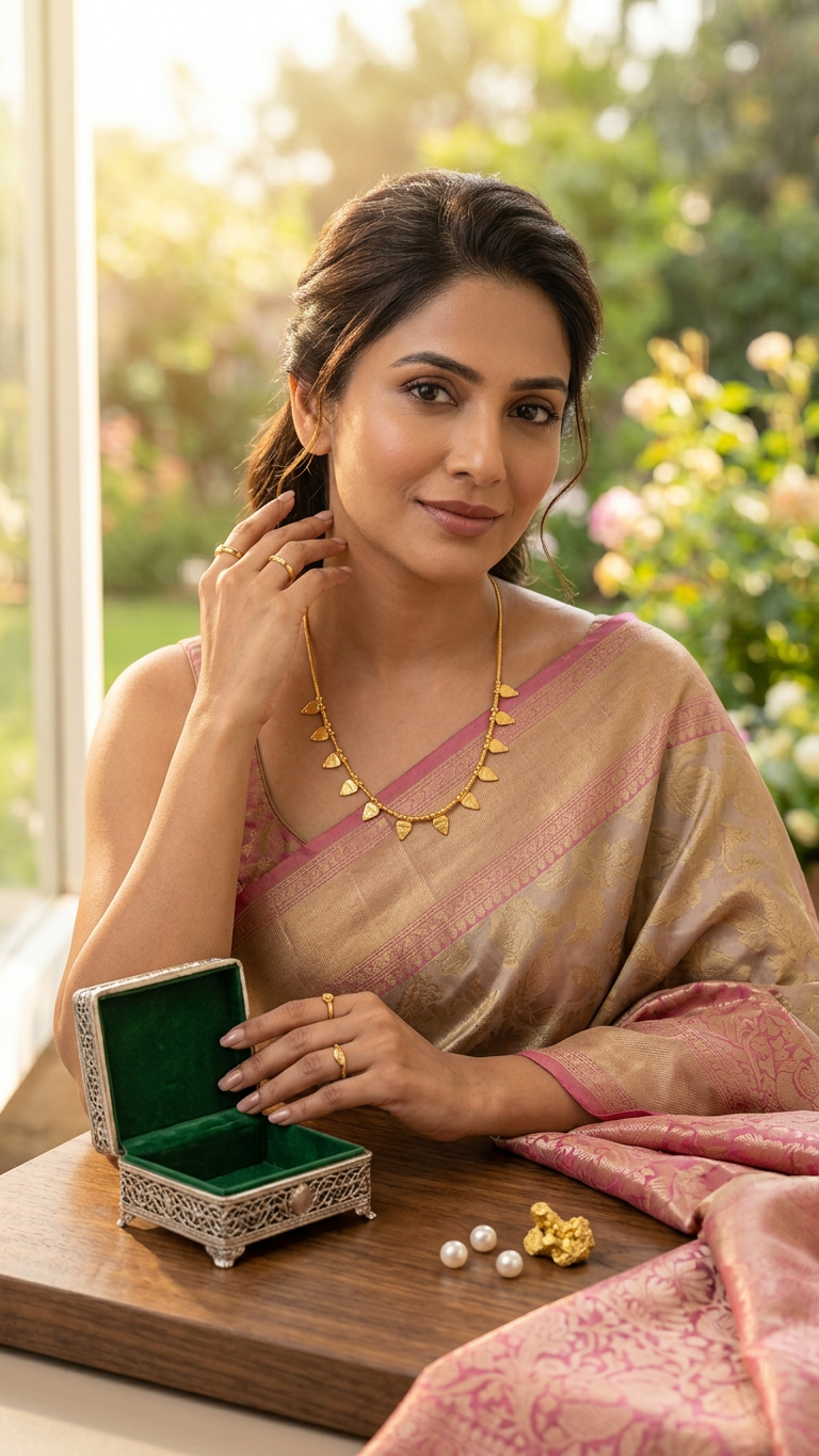 Gold Plated Thalikootam Necklace