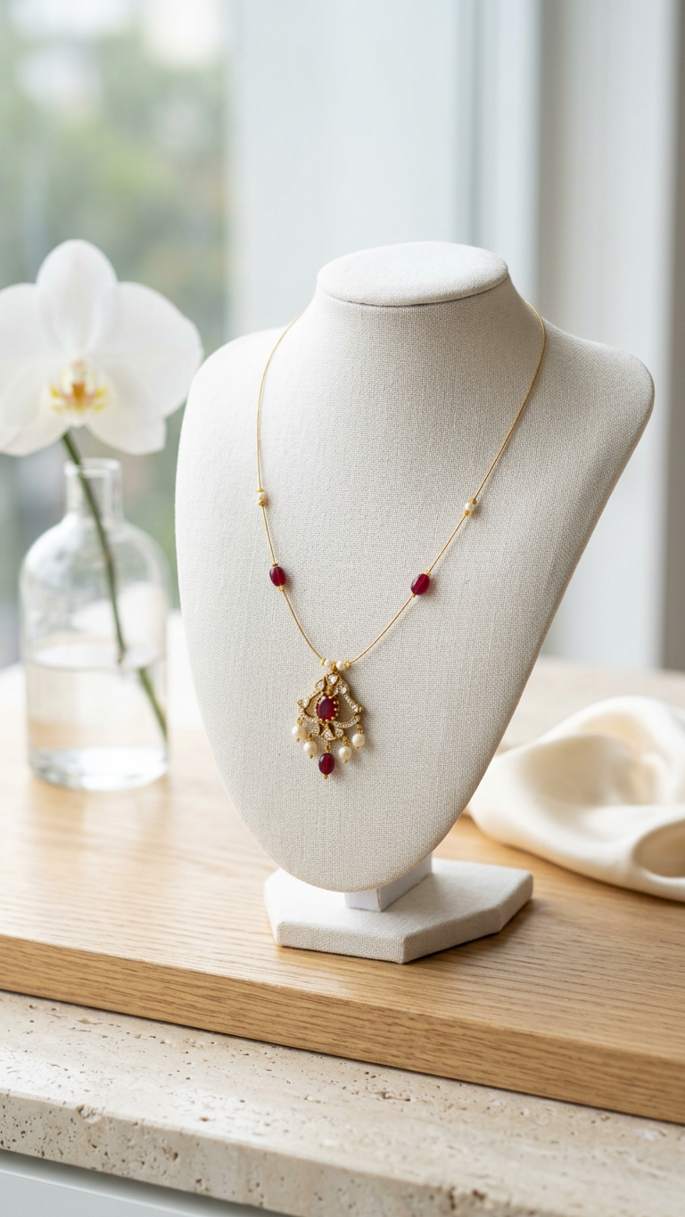Invisible chain Necklace