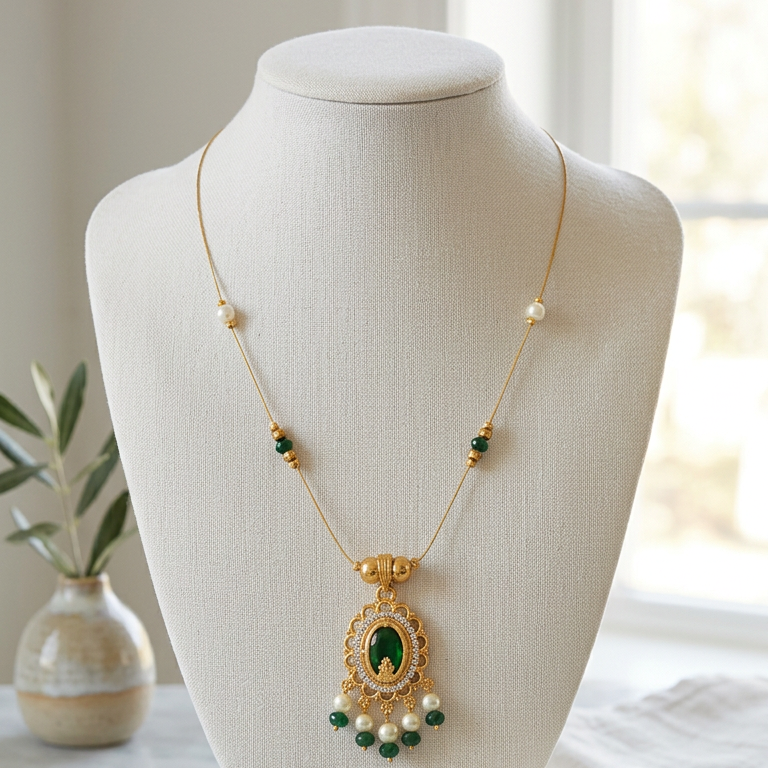 Invisible chain Necklace