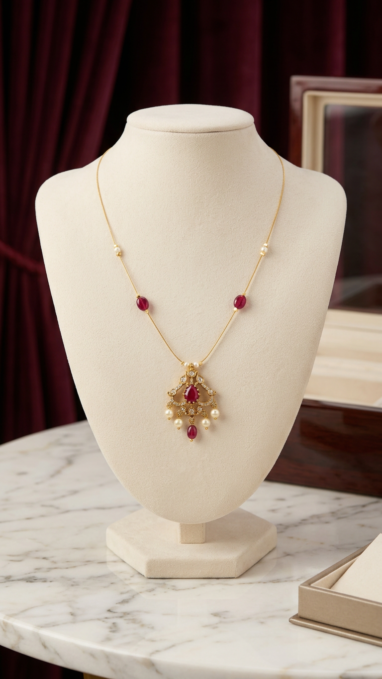 Invisible chain Necklace