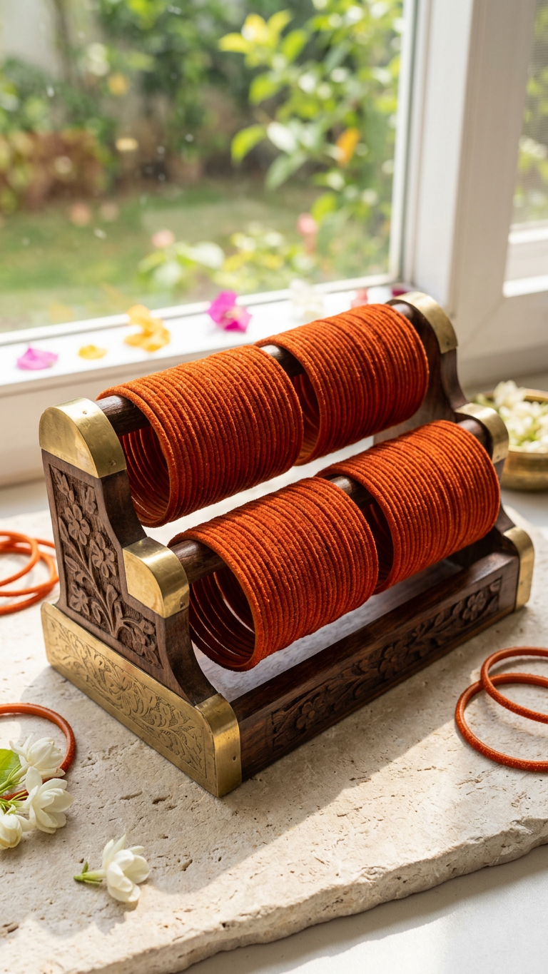 Velvet metal Bangles (set of 36)
