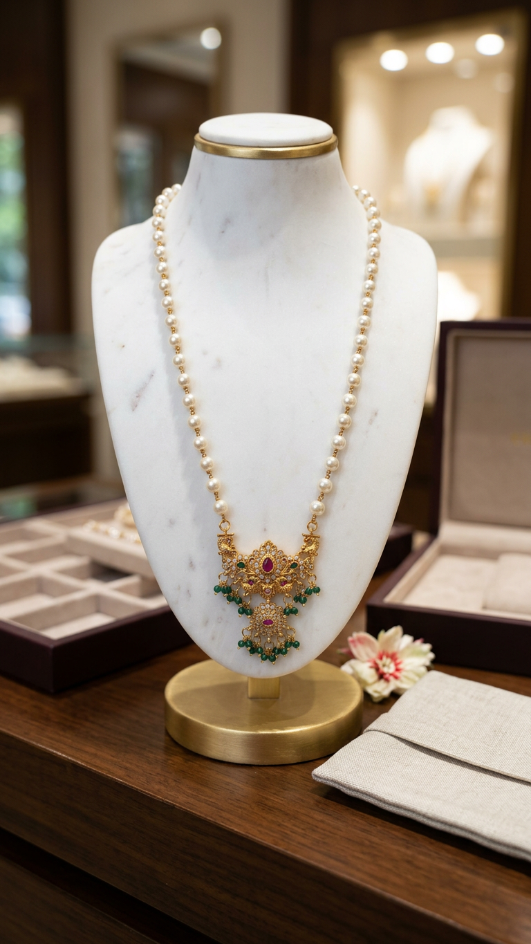 Pearl Necklace set