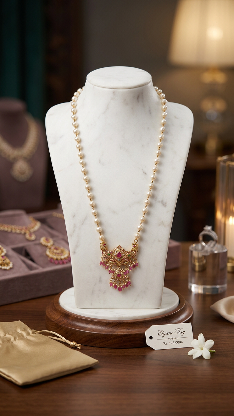 Pearl Necklace set