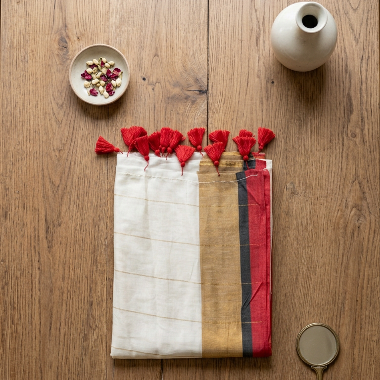Kerala Mulcotton Saree