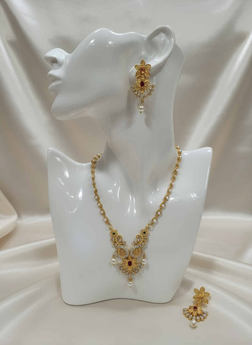 Pearl Necklace set