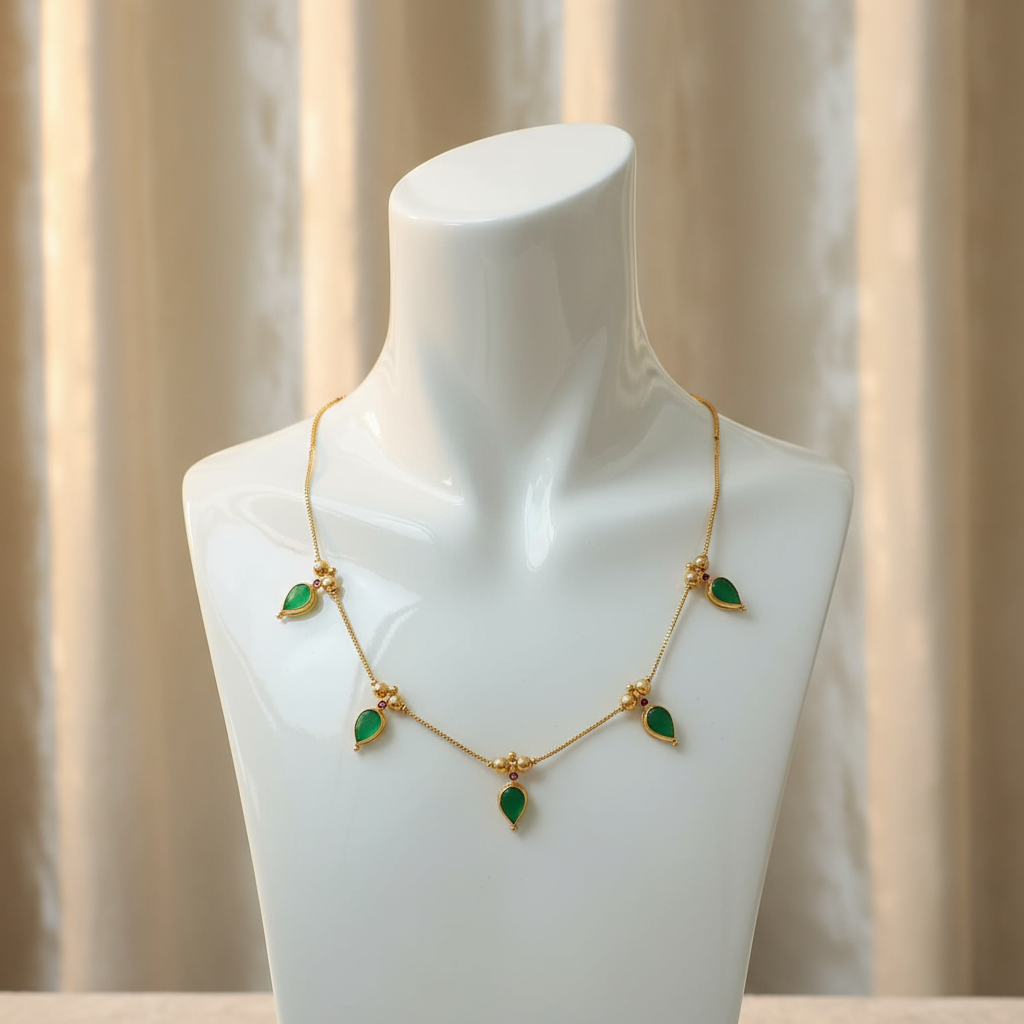 Reversible Palaka Necklace